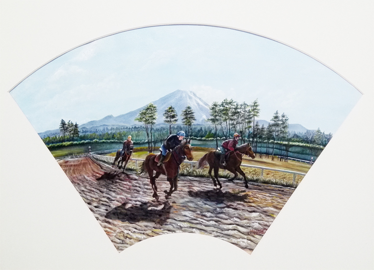 大山の春の足音